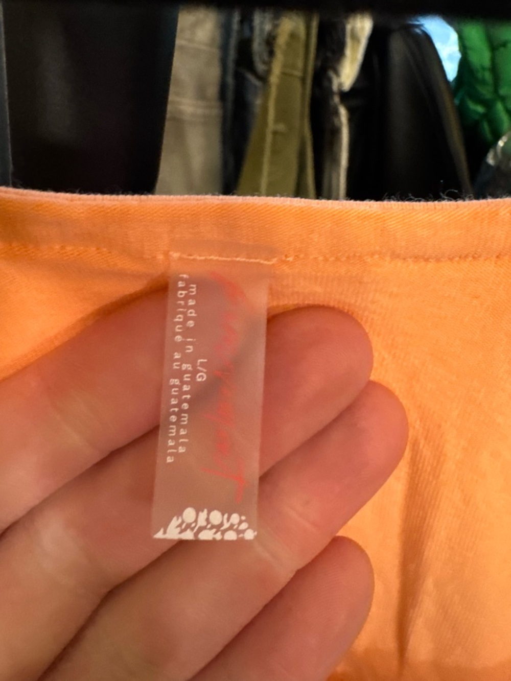 NWOT Free People FP Movement Hot Shot Mini Dress - fruit punch peach - Large - Picture 10 of 10